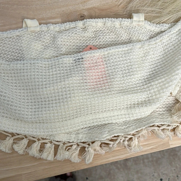 NWOT Boho Tassel Hem Halter Top size 14 - Picture 5 of 5